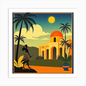 Santa Fe 3 Art Print