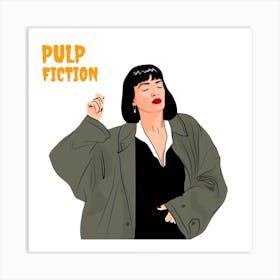 Pulp Fiction 1 Art Print