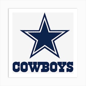 Limited Edition Cowboys Merch Hskpi Art Print