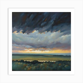 Storm Clouds Art Print