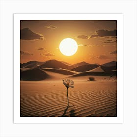 Sahara Desert Art Print