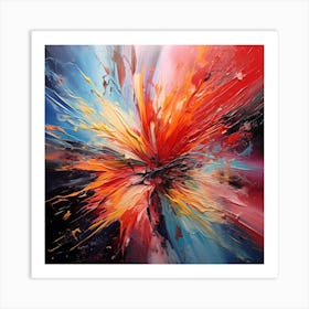 Chromatic Canvas Art Print