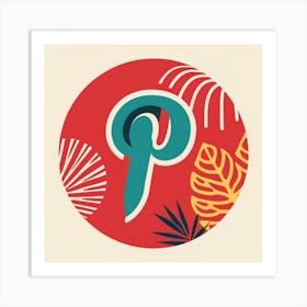 PinSea Logo 4 Art Print