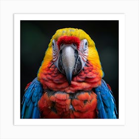 Colorful Parrot 13 Art Print