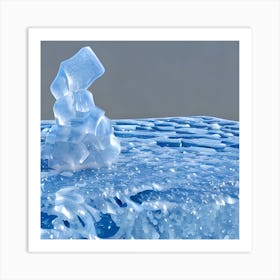 Ice Sculpture Art Print