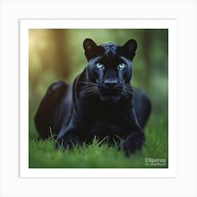 Black Panther Art Print