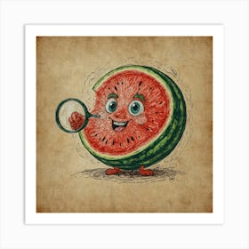 Watermelon 40 Art Print