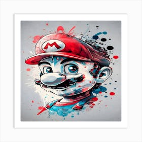 Mario Bros Art Print