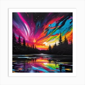 Rainbow In The Sky Art Print