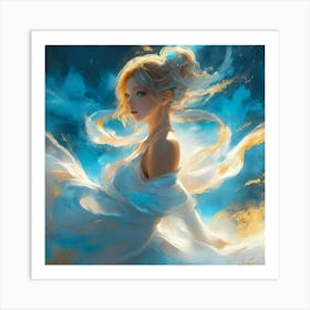 White Queen Art Print