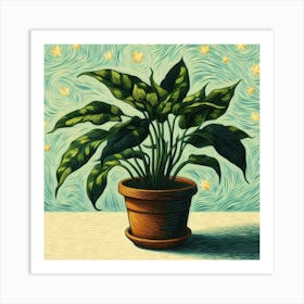 Potted Plant 2 Art Print