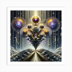 Spaceships Art Print