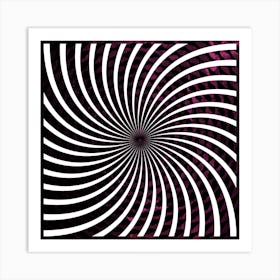 Psychedelic Swirl Art Print