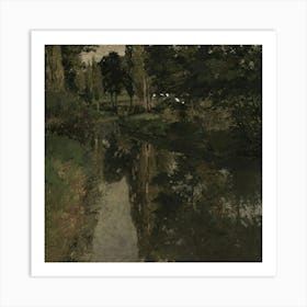 River In The Woods 1 Art Print