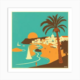 Santorini Art Print