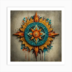 Compass Art Print