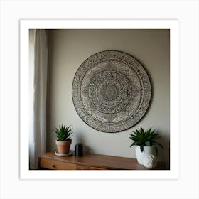 Mandala Wall Art Art Print