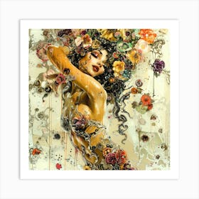 Lace 2 - Chantilly Lace Art Print