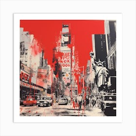 Times Square 4 Art Print