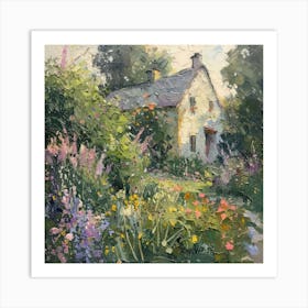 Flower Symphony Botanical Garden 6 Art Print