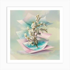 Blossoming Cherry Blossoms Art Print