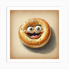 Bagel 21 Art Print