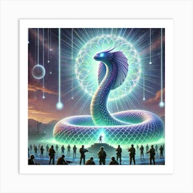 Serpentis Aura Of Calm Art Print