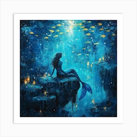 Mermaid Art Art Print