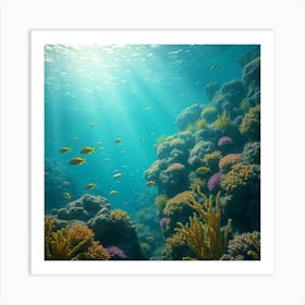 Coral Reef23 Art Print