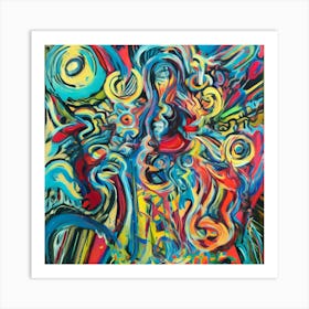 Psychedelia 1 Art Print