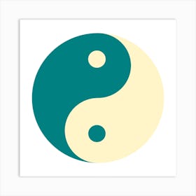 Yin Yang Symbol 36 Art Print