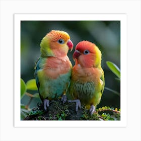 Lovebirds 18 Art Print