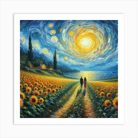 Starry Night 1 Art Print