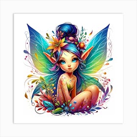 Fairy Girl 2 Art Print