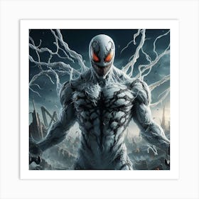 Anti-Venom pose 2 Art Print