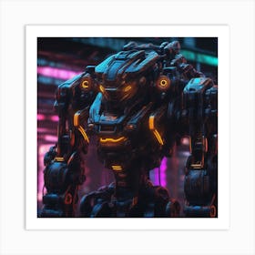 Cyborg 47 Art Print