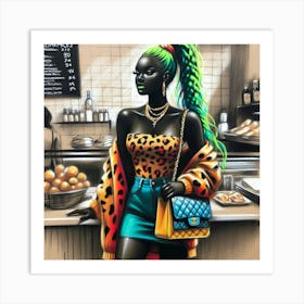 Afrofuturism 3 Art Print