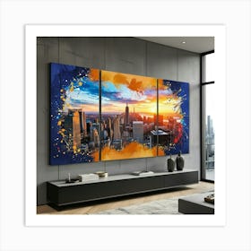 New York City Skyline Art Print