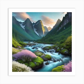 The Hidden Paradise Art Print