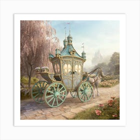Cinderella Carriage 5 Art Print Art Print