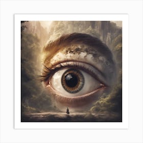 We have the same eye, but we do not have the same freshness 2 Art Print