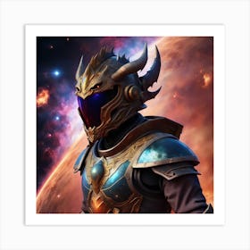 Hero In Space Art Print