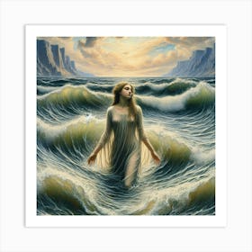 Angel Of The Sea Art Print