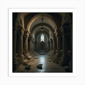 Dark Crypt Art Print