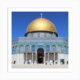 Dome Of The Rock Art Print