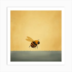 Honeybee Art Print