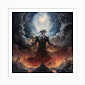 God Of The Sky Art Print