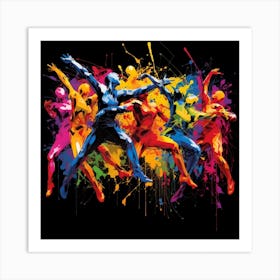 Dancers Art Print