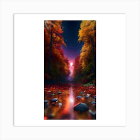 Autumn Forest 3 Art Print