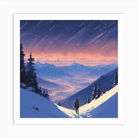 Starry Night 3 Art Print